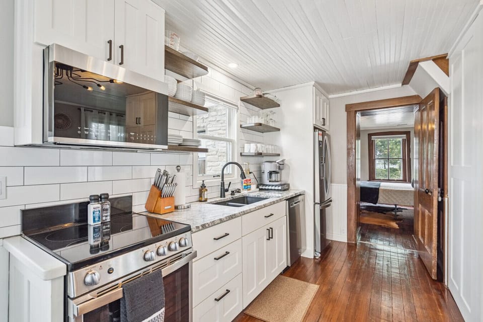 Kitchen with everything you need to cook a meal