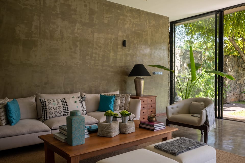 Luxury Villa, 3 Bedrooms, Private Pool | Living area | 40-inch flat-screen TV with cable channels, Netflix, streaming services