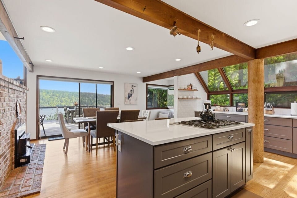 Large open kitchen!