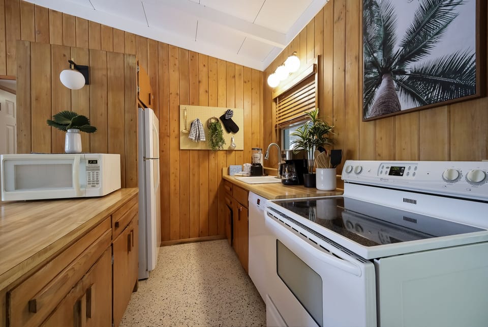 Spacious kitchen ready for family meals