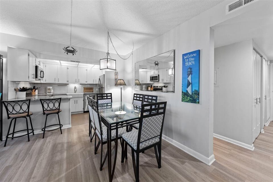 Enjoy a warm home-cooked meal at the Dining Table.