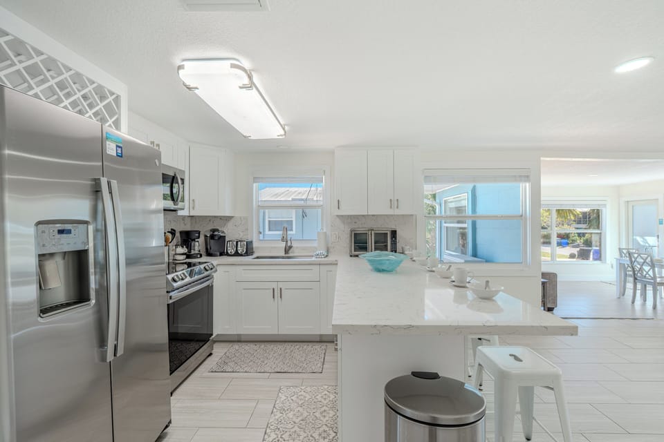 Updated kitchen.