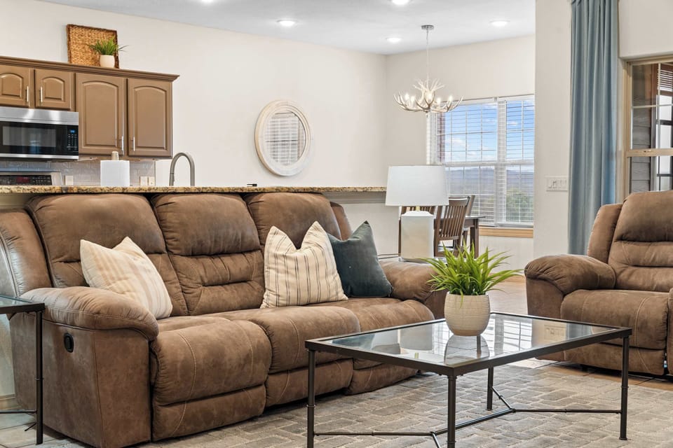 Plenty of comfy seating in the living room!
