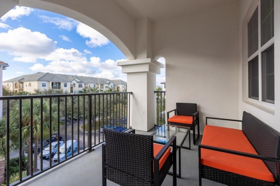 Large Private Balcony