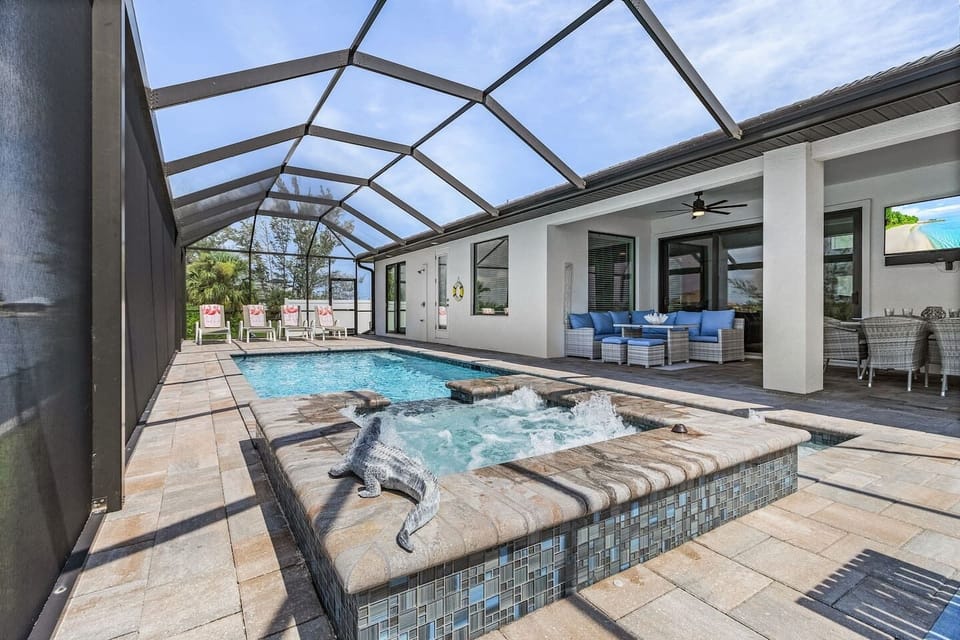 Unwind in style and let your worries melt away in the invigorating bubble spa—pure relaxation at its finest!