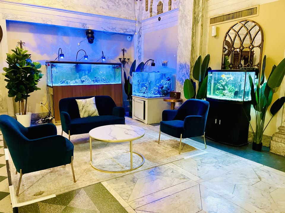 Building lobby