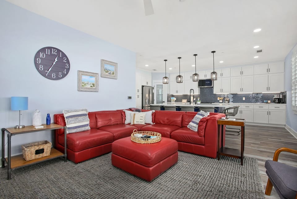 Spacious open floor plan