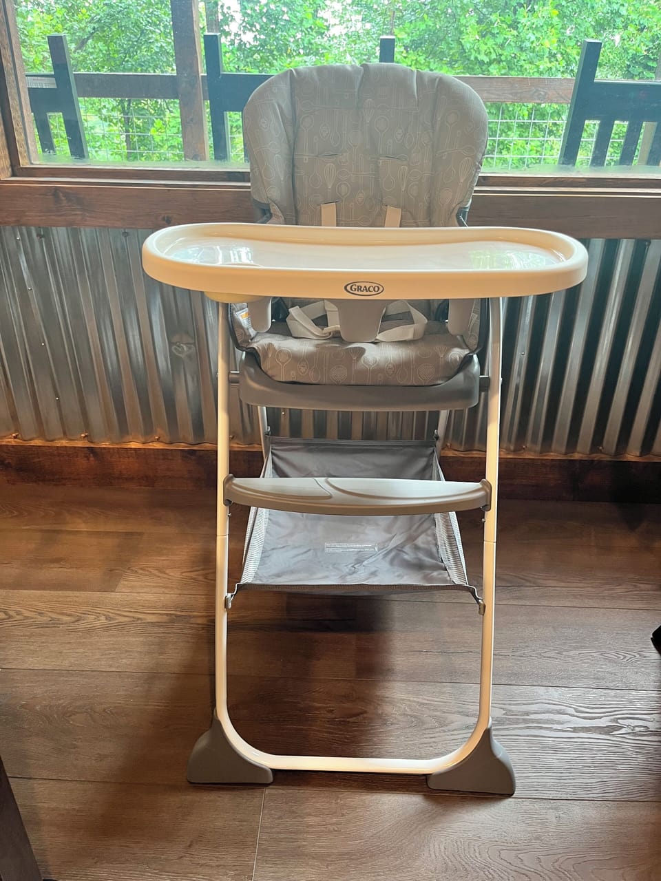 High chair and booster seat available upon request 