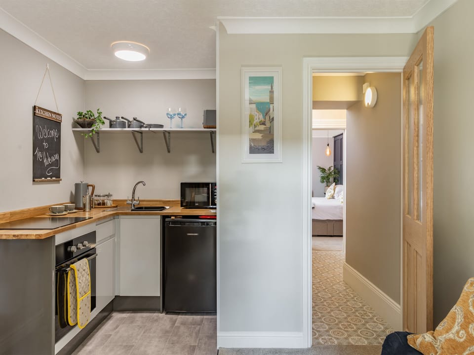 Kitchen area | The Hideaway at The Morley, Torquay