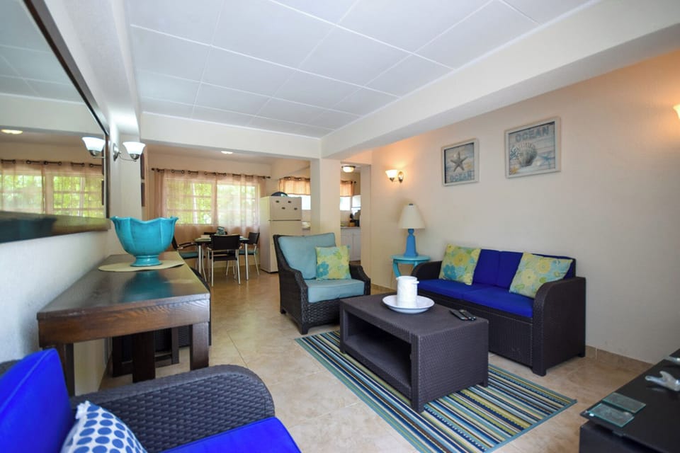The living area in apt 3