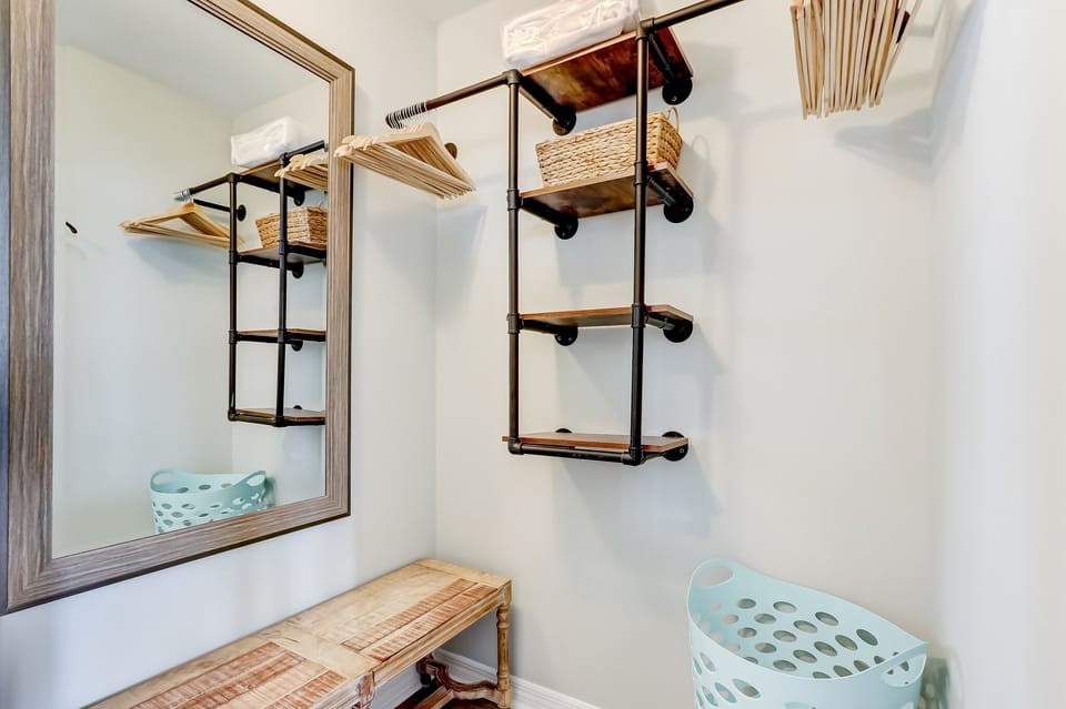 Master Closet with Storage System