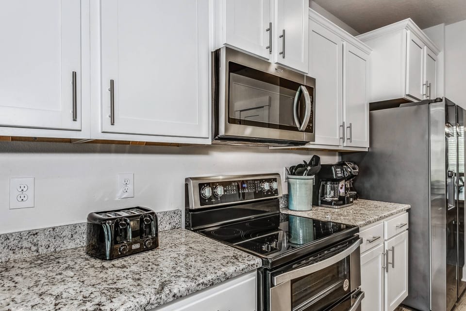 New appliances and everything you will need to cook the perfect meal