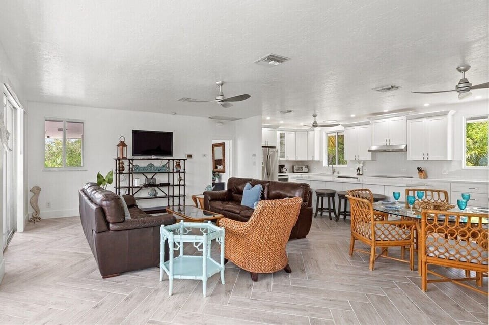 Bright and spacious living areas flow seamlessly together for effortless entertaining.