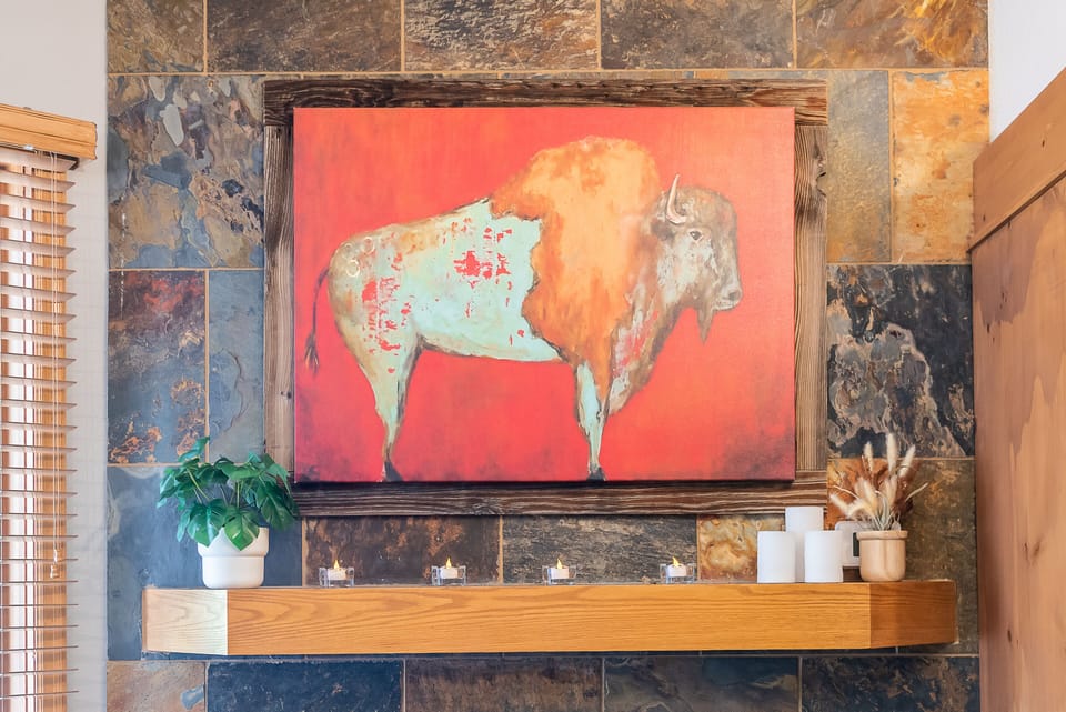 Cool and modern decor adorn this home, not a detail forgotten!
