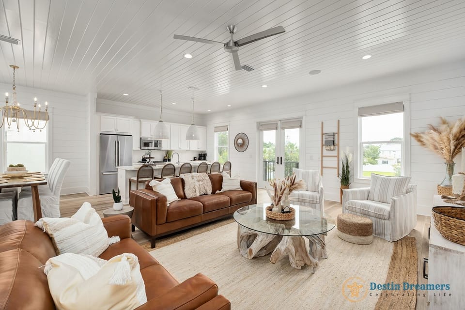 Bright Open Living Room Designed for Gathering and Relaxation