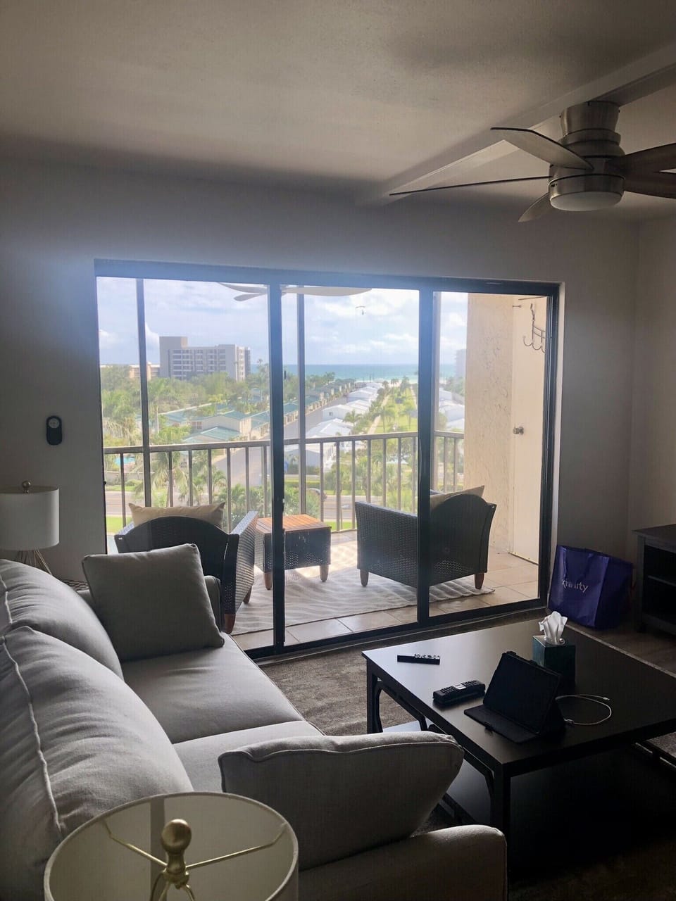 Balcony view of the Gulf