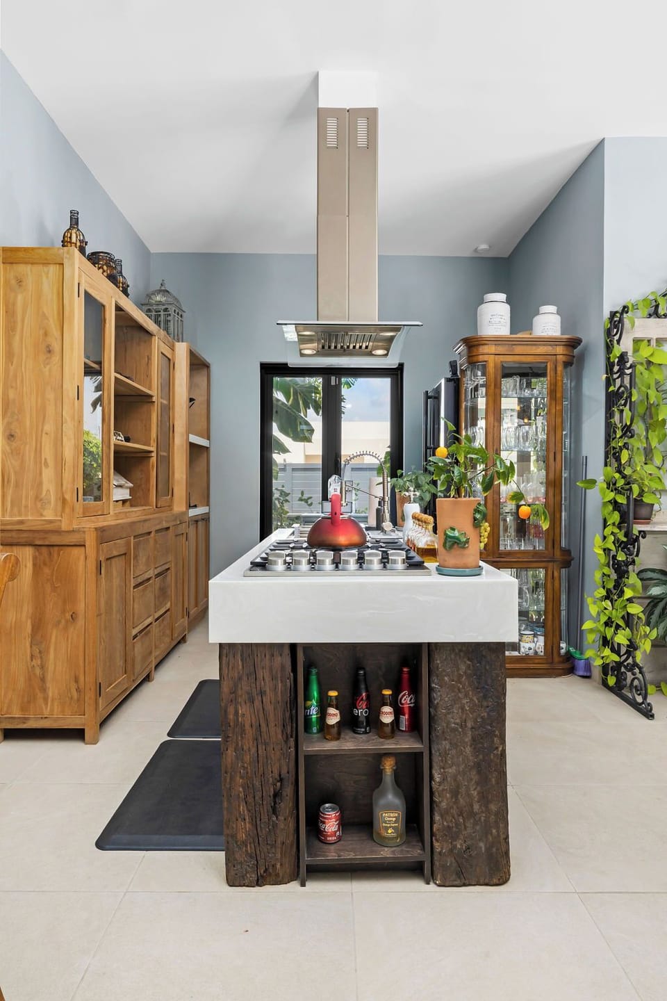 The interior of the home showcases an exceptional level of design and attention to detail. The decor is tastefully chosen, providing a sophisticated and inviting atmosphere for guests to enjoy during their stay.