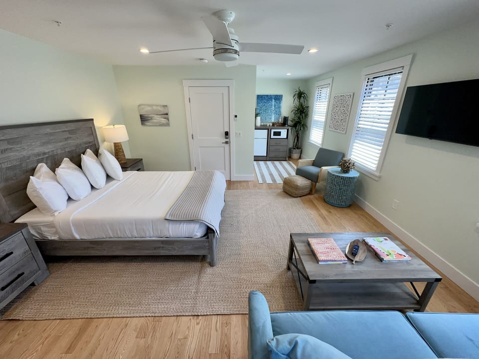 Bedroom w/ Coffee Station