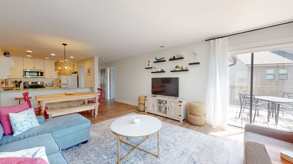 Living Room with HDTV