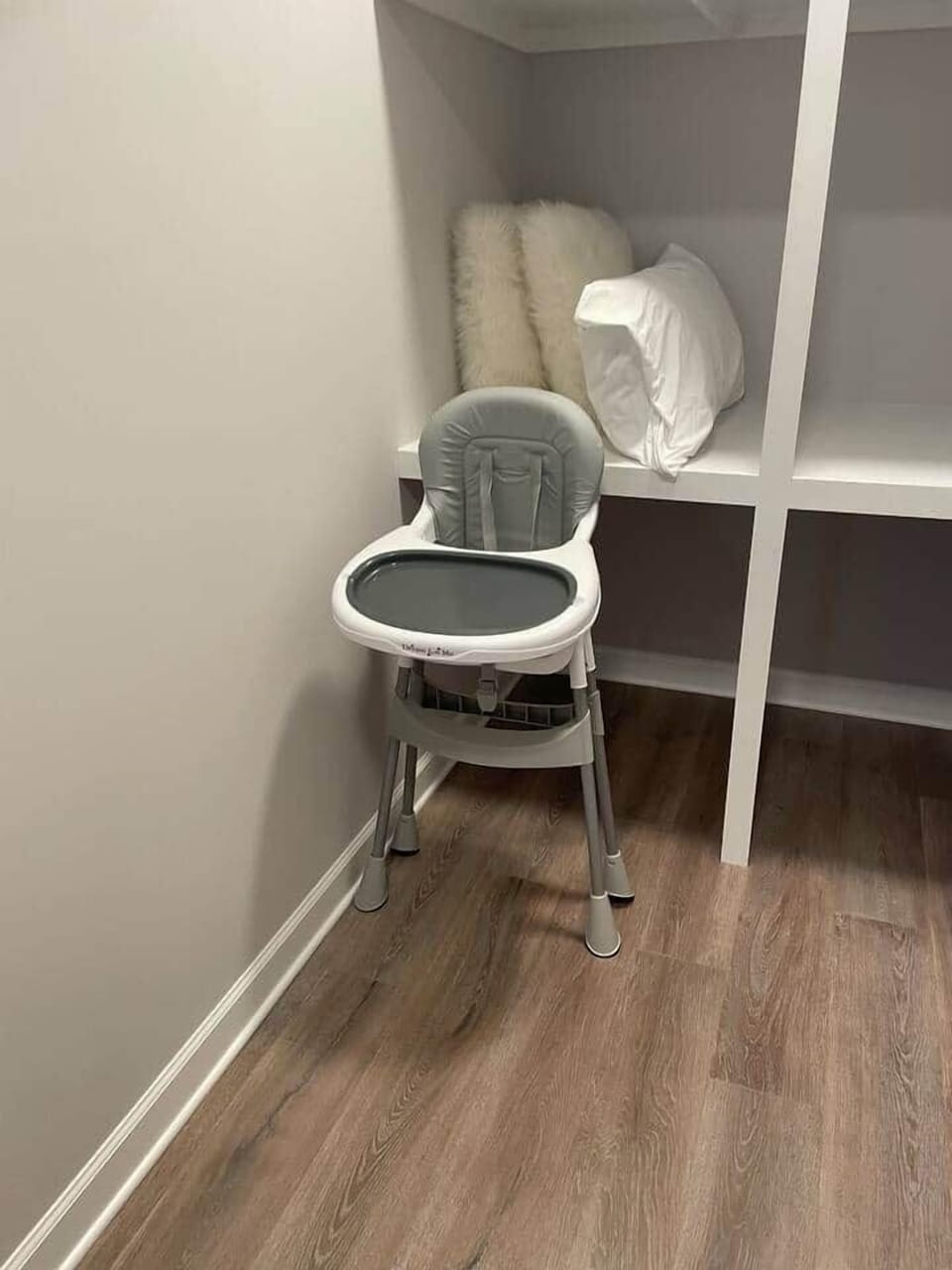 high chair for your little ones.pack-n-play available with prior reservation