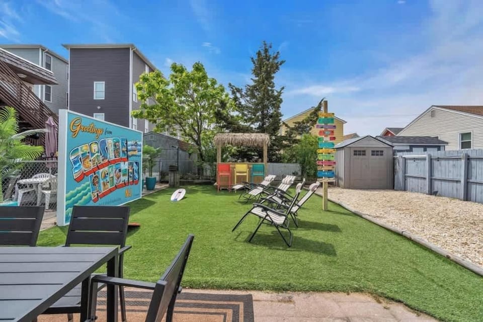 Shared backyard