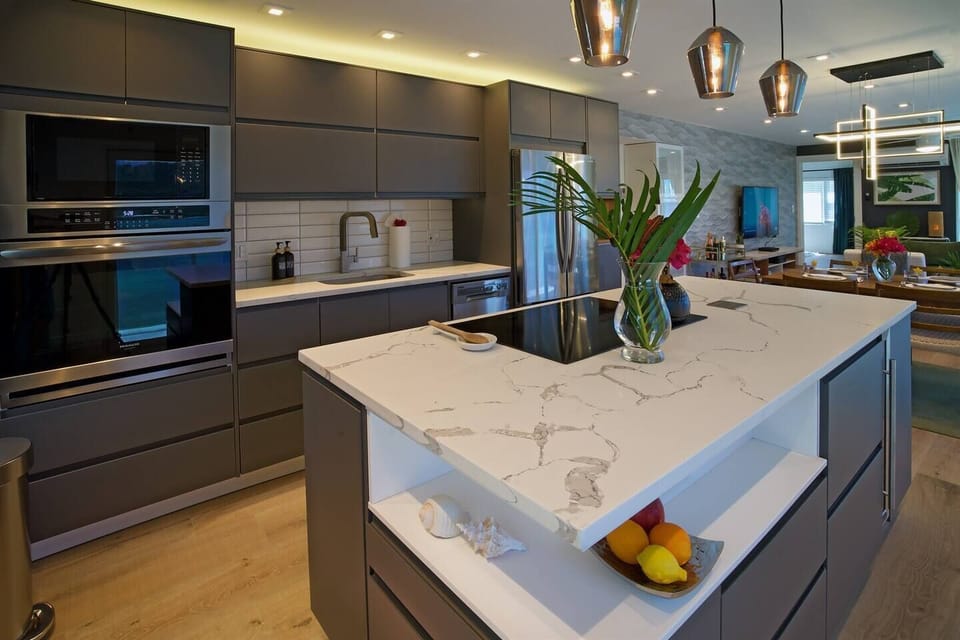 Well equipped kitchen has everything we think you will need!