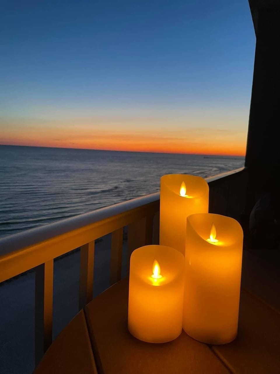 Typical Sunset form balcony