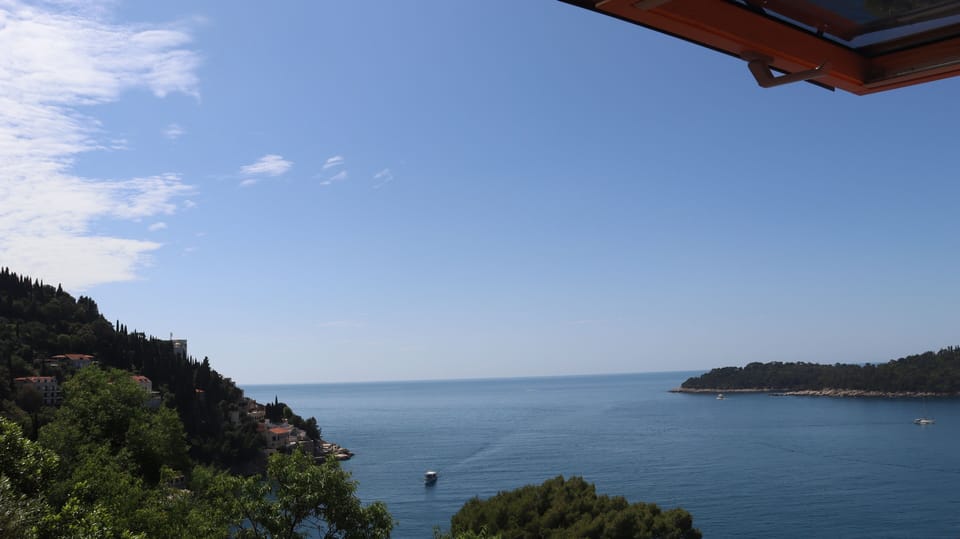 Bedroom 1 view of the St Jacob beach