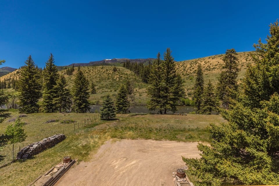 View from second floor deck of River Gem