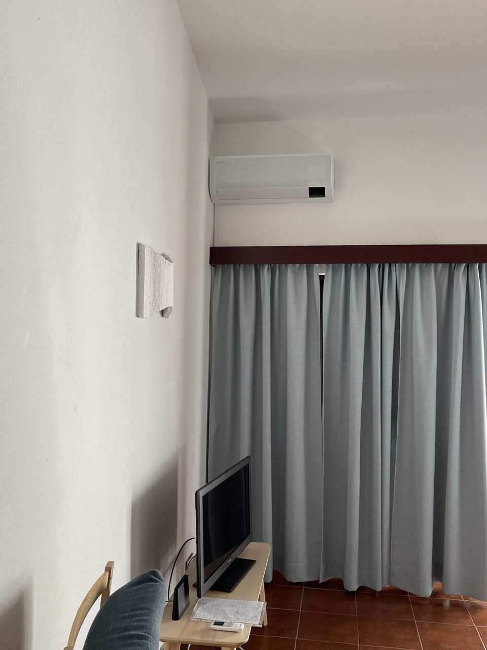 Sala com ar condicionado 