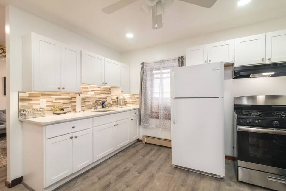 Updated and bright fully stocked Kitchen