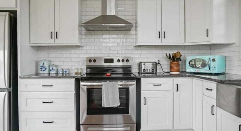 Our completely renovated kitchen