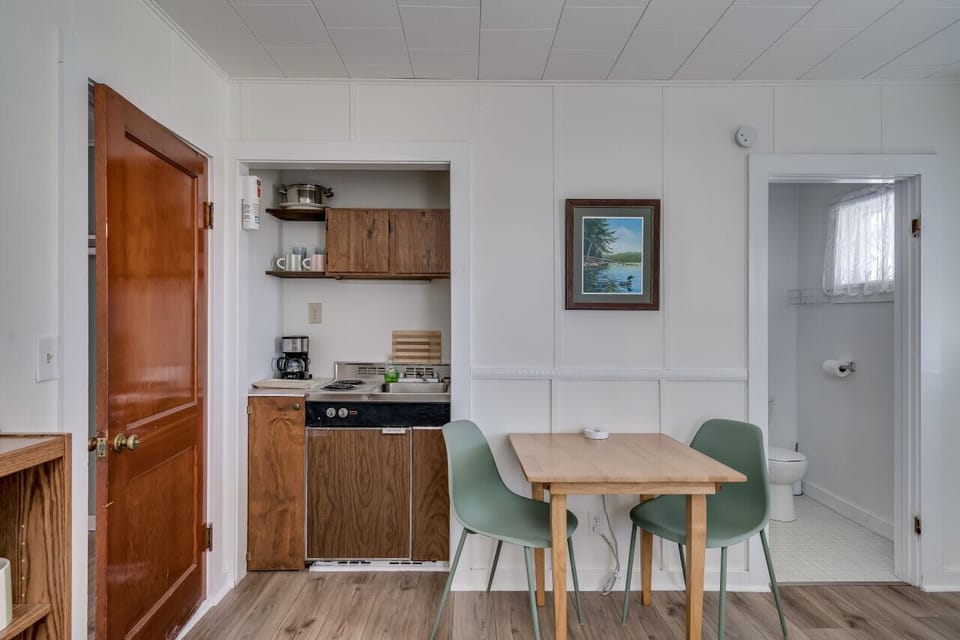 Fully Stocked Kitchen & Dining area