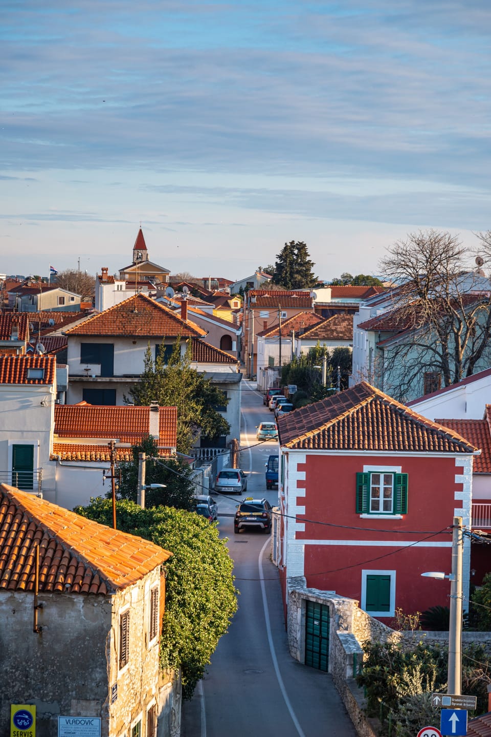 City view from property