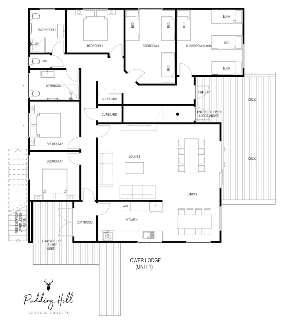 Lower Lodge Plan