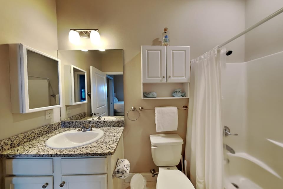Second Bathroom - Shower Tub Combo