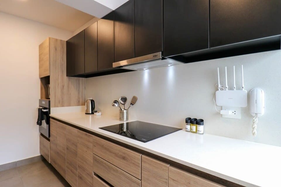 Kitchen with essentials