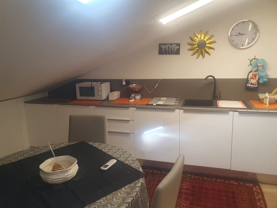 Deluxe Apartment, 1 Bedroom | Private kitchen | Full-size fridge, microwave, oven, dishwasher