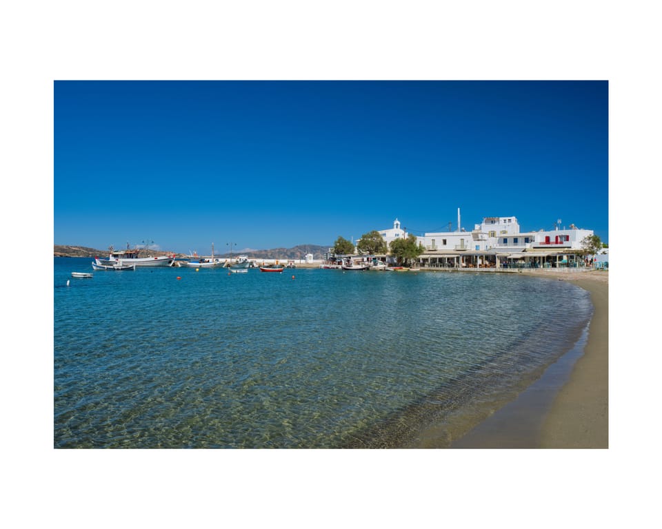 Milos AquaBliss Beachfront Villa Villa in Pollonia