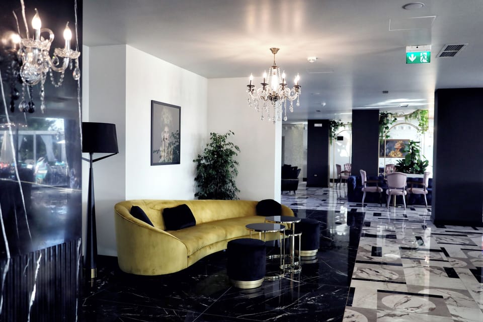 Lobby sitting area