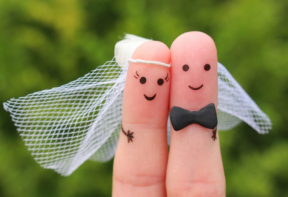 Indoor wedding