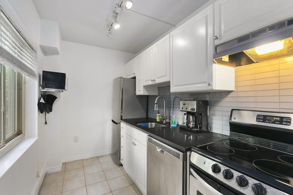 Classic Apartment | Private kitchen | Fridge, microwave, oven, dishwasher