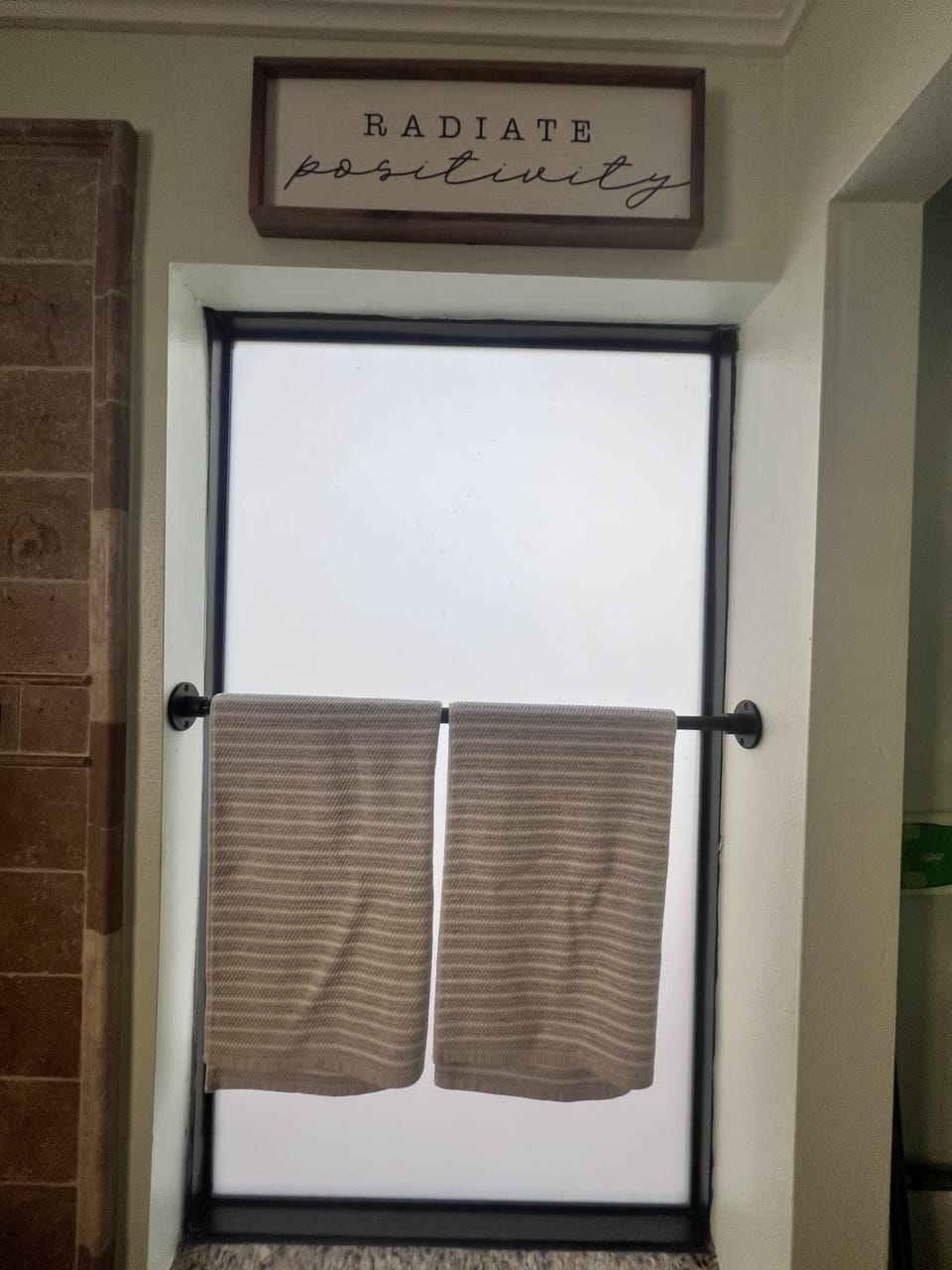 Bathroom window