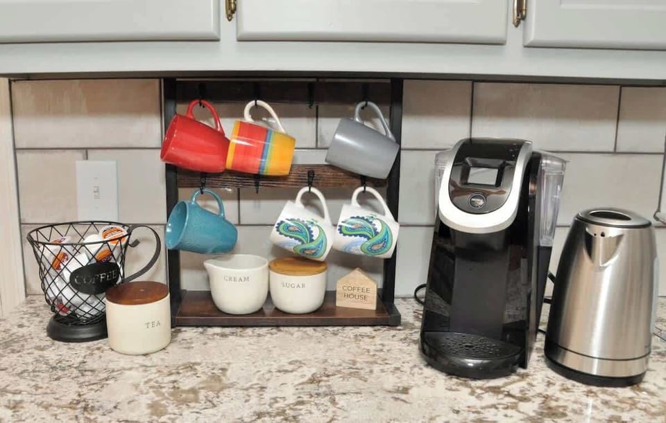 Enjoy from a variety of coffee and tea options!