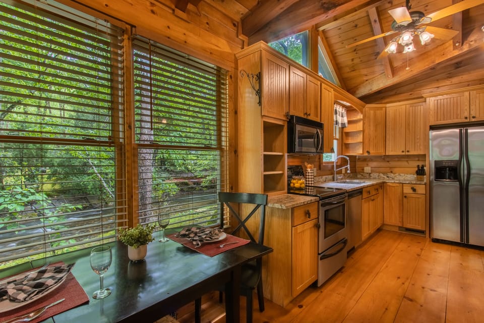 Alternate View of Breakfast Nook and Kitchen