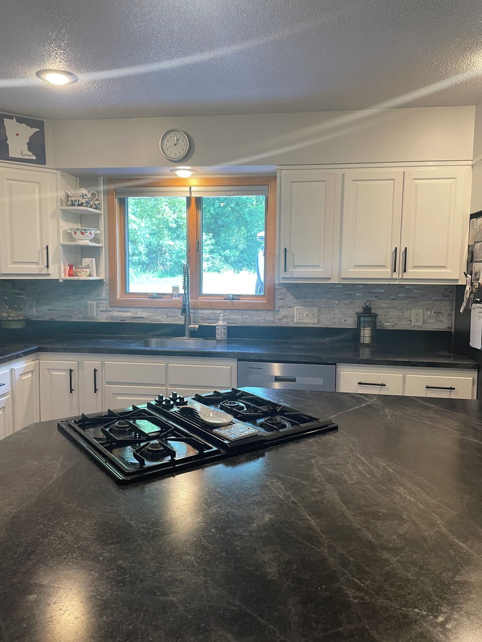 Kitchen - gas stovetop