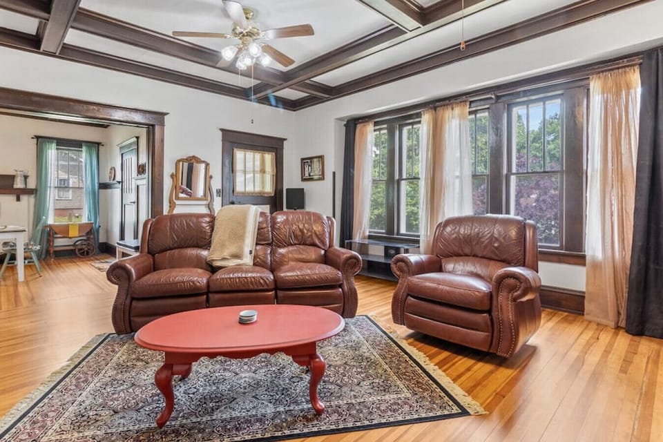 Travel in comfort at this historic downtown home