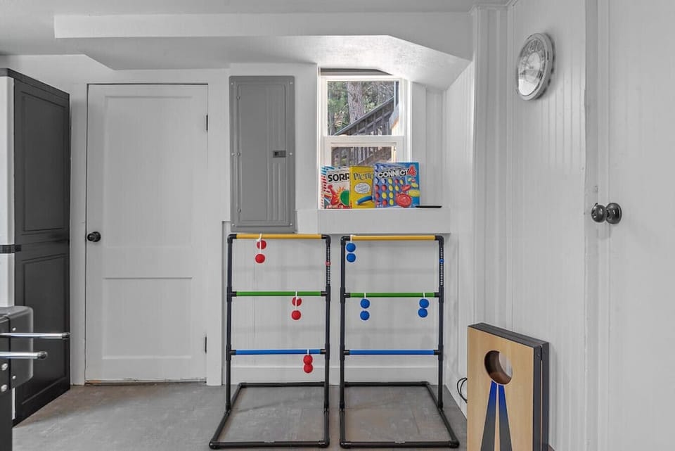 Other games to enjoy: Cornhole and ladder toss