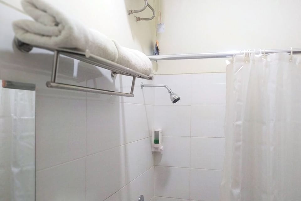 Standard Double Room | Bathroom | Shower, bidet, towels