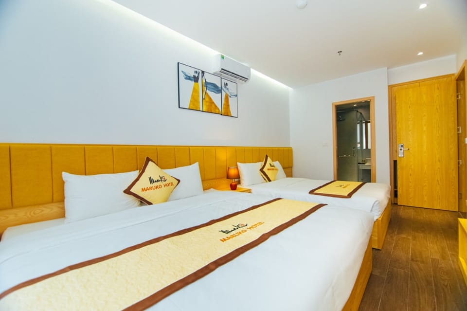 Family Double Room | Hypo-allergenic bedding available, minibar, blackout drapes
